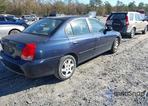 2004 Hyundai Elantra Gls/Gt z USA, uszkodzony, nr VIN KMHDN46D24U858228